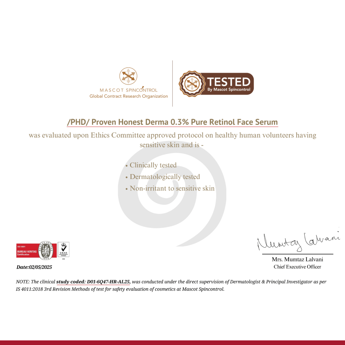 0.3% Pure Retinol Face Serum - /PHD/ - Proven Honest Derma