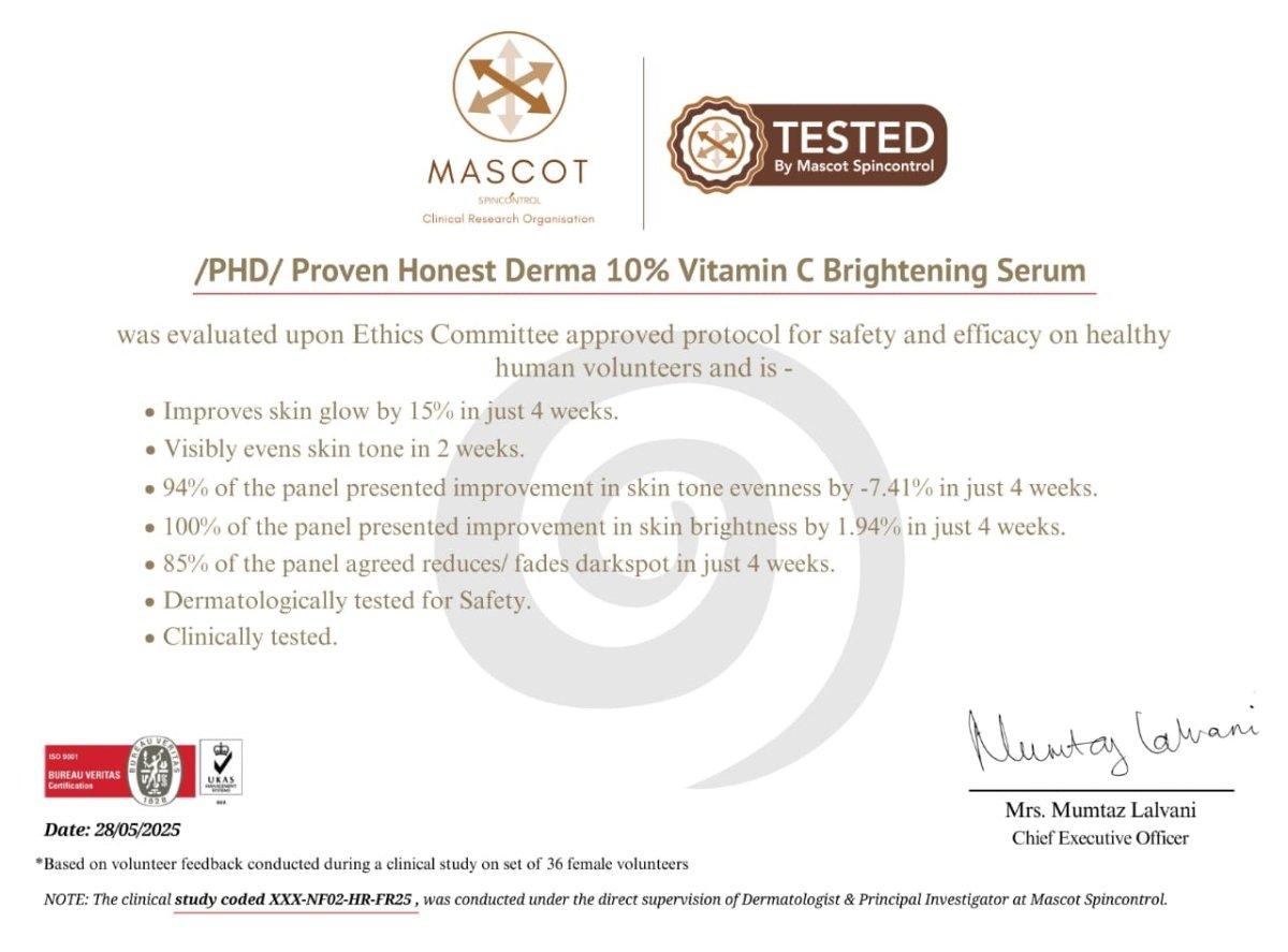 10% Vitamin C Brightening Serum - /PHD/ - Proven Honest Derma