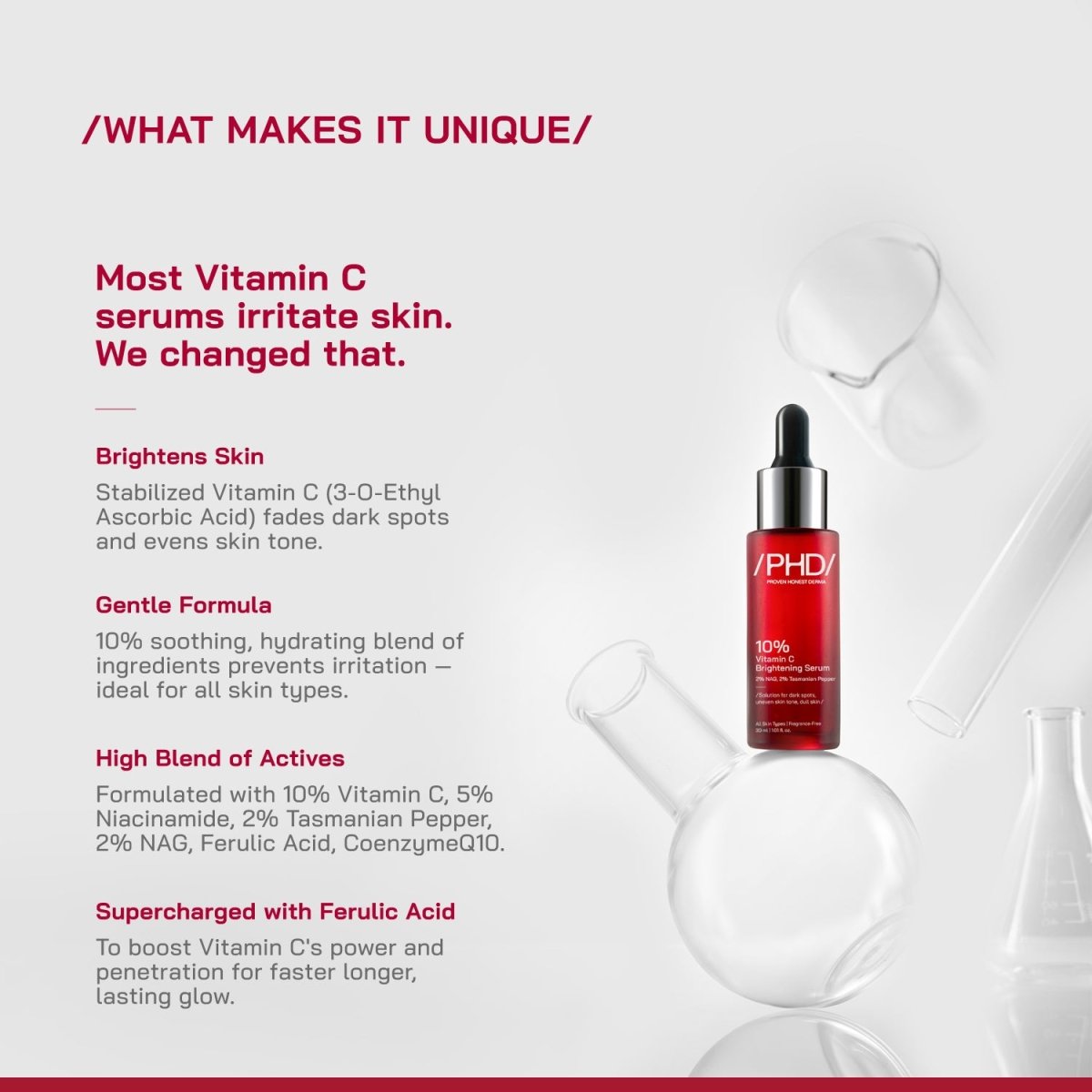 10% Vitamin C Brightening Serum - /PHD/ - Proven Honest Derma