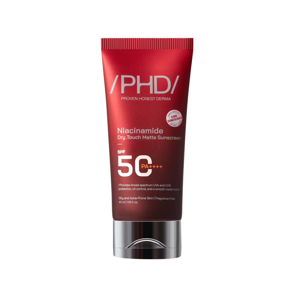 Niacinamide Dry Touch Matte Sunscreen - /PHD/ - Proven Honest Derma
