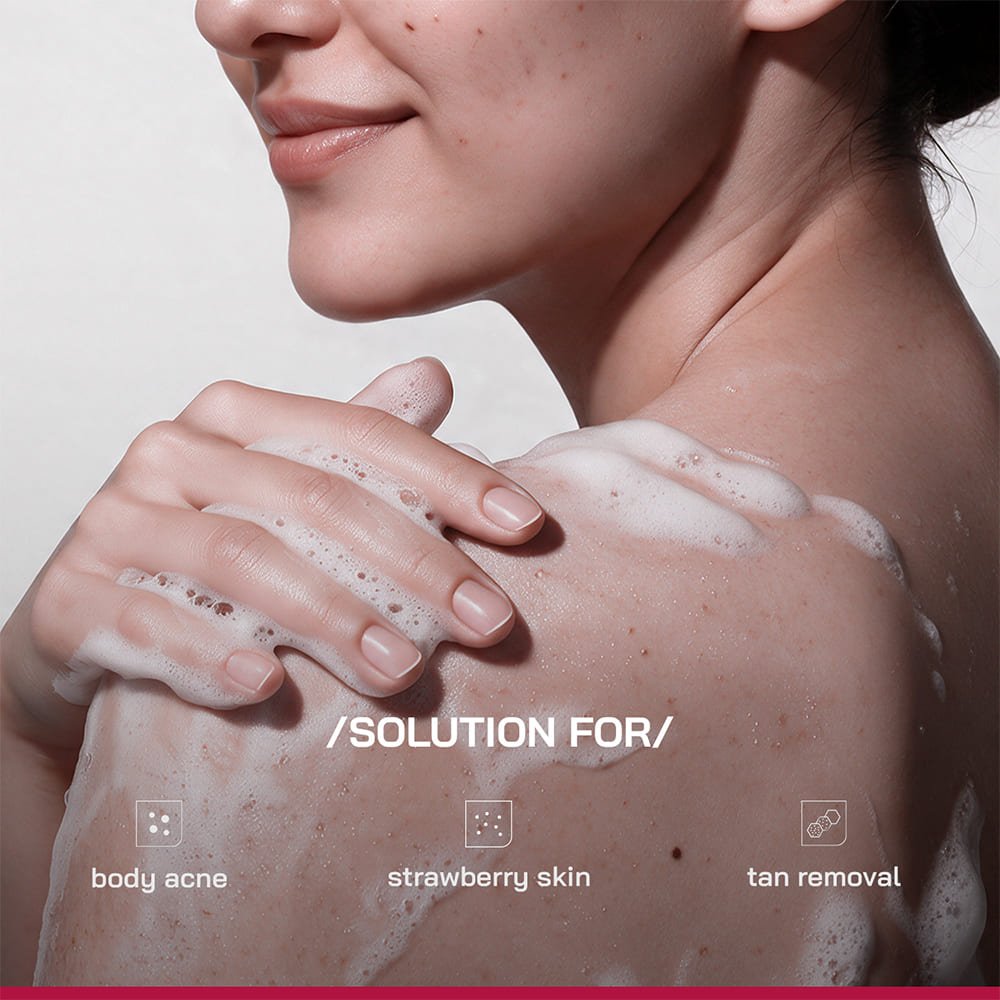 5% AHA BHA Exfoliating Bodywash - /PHD/ - Proven Honest Derma