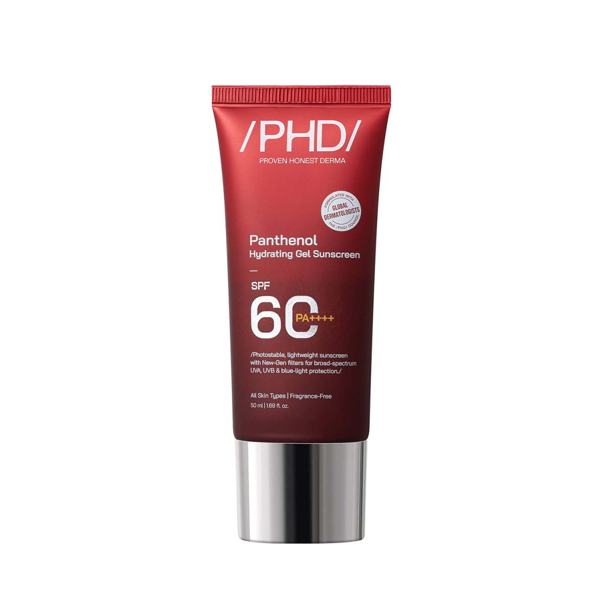Panthenol Hydrating Gel Sunscreen SPF 60 PA++++ - /PHD/ - Proven Honest Derma